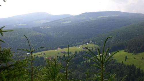 Špindlerův Mlýn v červenci